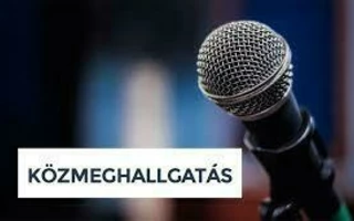 Közmeghallgatás meghívó